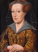 Jan Van Eyck Portrait of Jacobaa von Bayern oil painting